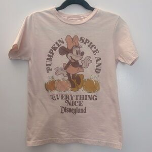 Disneyland Parks Minnie Mouse Pumpkin Spice Shirt